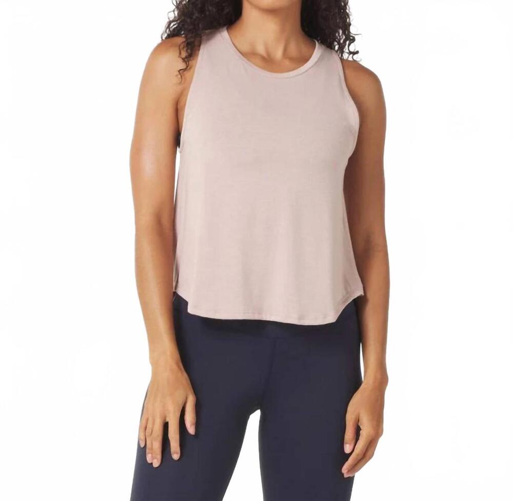 NEW GLYDER electric tank top in latte